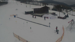 Lyžařská škola a dětské hřiště