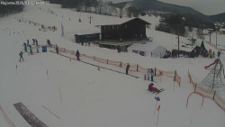 Lyžařská škola a dětské hřiště