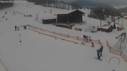 Lyžařská škola a dětské hřiště