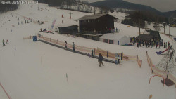 Lyžařská škola a dětské hřiště