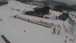 Lyžařská škola a dětské hřiště