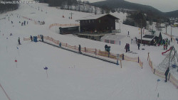 Lyžařská škola a dětské hřiště