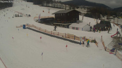 Lyžařská škola a dětské hřiště