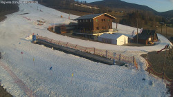 Lyžařská škola a dětské hřiště