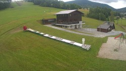 Ski school and children's playground