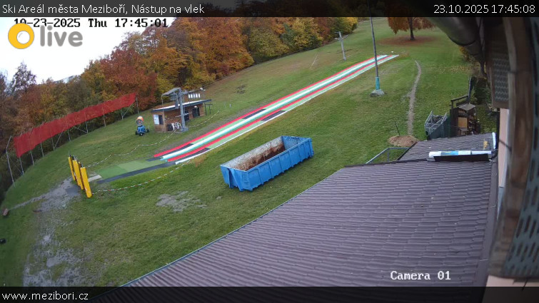 Ski Areál města Meziboří - Nástup na vlek - 23.10.2025 v 17:45 Ski Areál města Meziboří - Nástup na vlek - 23.10.2025 v 17:45
