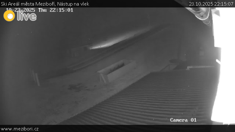 Ski Areál města Meziboří - Nástup na vlek - 23.10.2025 v 22:15 Ski Areál města Meziboří - Nástup na vlek - 23.10.2025 v 22:15