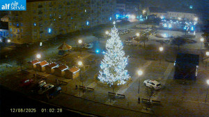 Město Blansko - Náměstí Republiky - 8.12.2025 v 01:02 Město Blansko - Náměstí Republiky - 8.12.2025 v 01:02