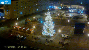 Město Blansko - Náměstí Republiky - 8.12.2025 v 02:15 Město Blansko - Náměstí Republiky - 8.12.2025 v 02:15