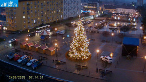 Město Blansko - Náměstí Republiky - 8.12.2025 v 07:15 Město Blansko - Náměstí Republiky - 8.12.2025 v 07:15
