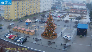 Město Blansko - Náměstí Republiky - 8.12.2025 v 08:02 Město Blansko - Náměstí Republiky - 8.12.2025 v 08:02