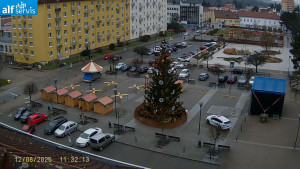 Město Blansko - Náměstí Republiky - 8.12.2025 v 11:32 Město Blansko - Náměstí Republiky - 8.12.2025 v 11:32