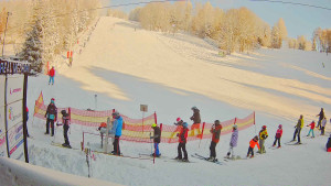 Ski areál Mezihoří Chomutov - Velká sjezdovka - 11.1.2026 v 10:01 Ski areál Mezihoří Chomutov - Velká sjezdovka - 11.1.2026 v 10:01