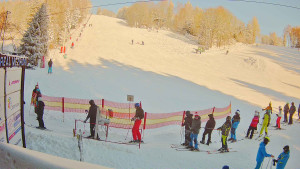 Ski areál Mezihoří Chomutov - Velká sjezdovka - 11.1.2026 v 11:01 Ski areál Mezihoří Chomutov - Velká sjezdovka - 11.1.2026 v 11:01