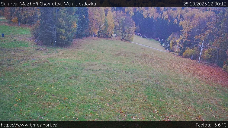 Ski areál Mezihoří Chomutov - Malá sjezdovka - 28.10.2025 v 12:00 Ski areál Mezihoří Chomutov - Malá sjezdovka - 28.10.2025 v 12:00