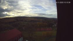 Panorama západ