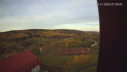 Panorama západ
