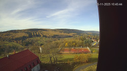 Panorama západ