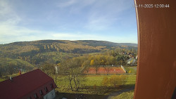 Panorama západ