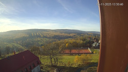 Panorama západ