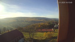 Panorama západ