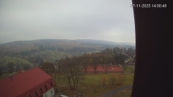 Panorama západ