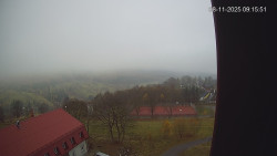 Panorama západ