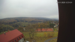 Panorama západ