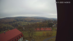 Panorama západ