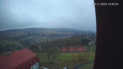 Panorama západ