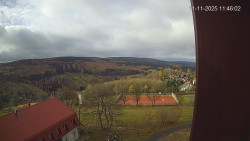 Panorama západ