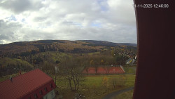 Panorama západ