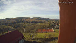 Panorama západ