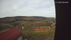 Panorama západ