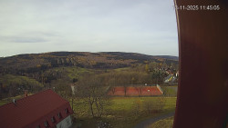 Panorama západ