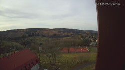 Panorama západ