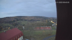 Panorama západ