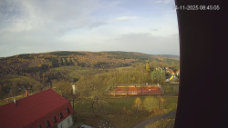 Panorama západ