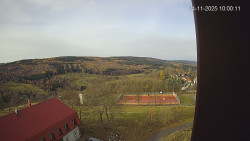 Panorama západ