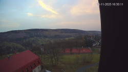 Panorama západ