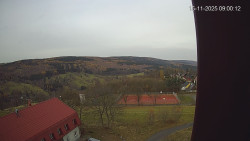Panorama západ