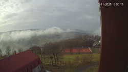 Panorama západ