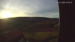 Panorama západ