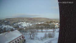 Panorama západ