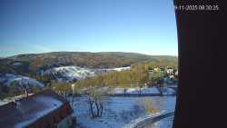 Panorama západ
