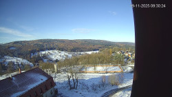 Panorama západ