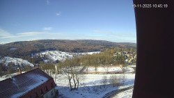Panorama západ