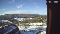 Panorama západ