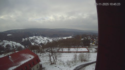 Panorama západ