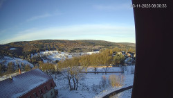 Panorama západ